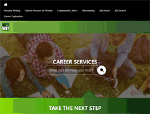 Tablet Screenshot of meetyournewcareer.com